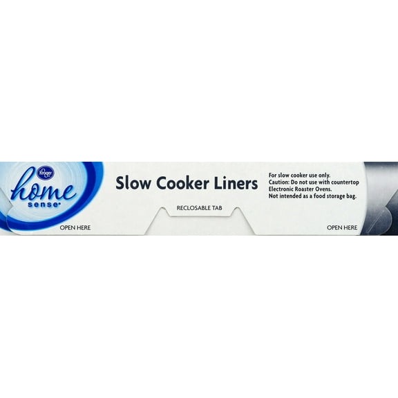 KR Home Sense Slow Cooker Liners - 4 ct