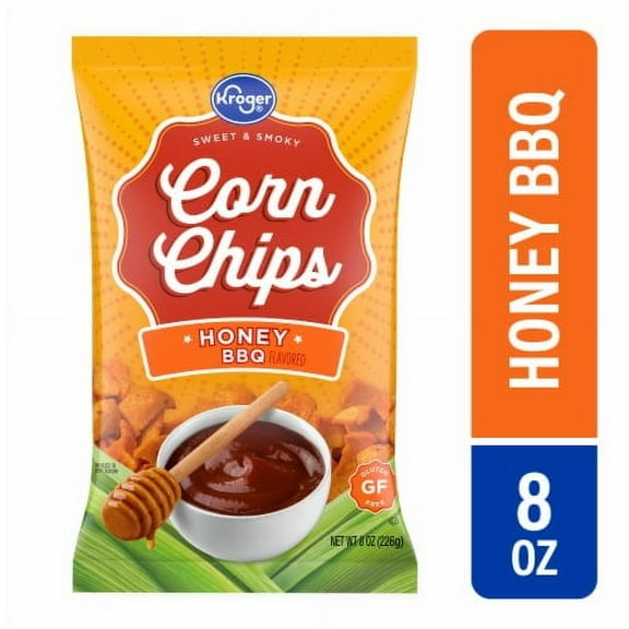 KR Honey BBQ Flavored Corn Chips 8 oz.