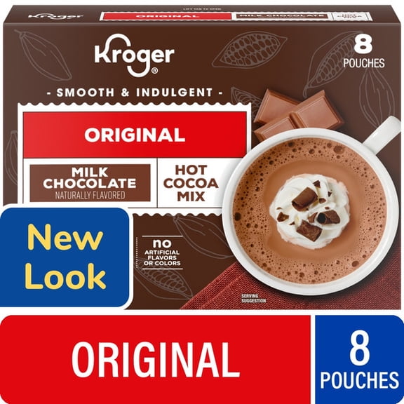 KR Hot Cocoa Mix Milk Chocolate Flavored 8 Count