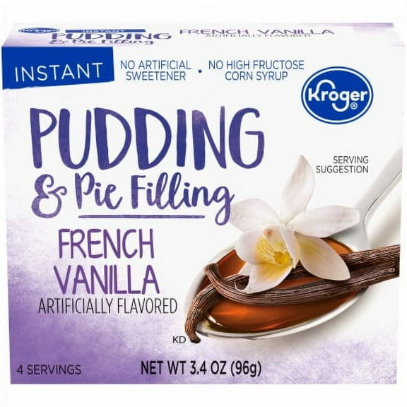 KR Instant French Vanilla Pudding & Pie Filling 3.4 oz.