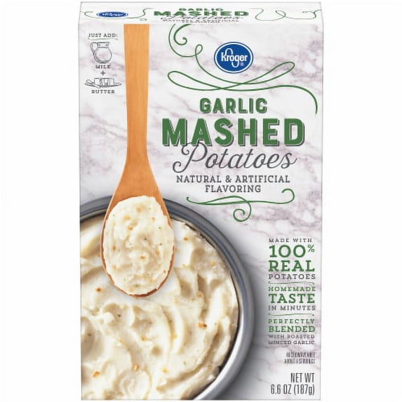 KR Instant Garlic Mashed Potatoes 6.6 oz.