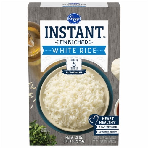 KR Instant Microwaveable White Rice