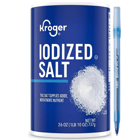 KR Iodized Salt 26 oz