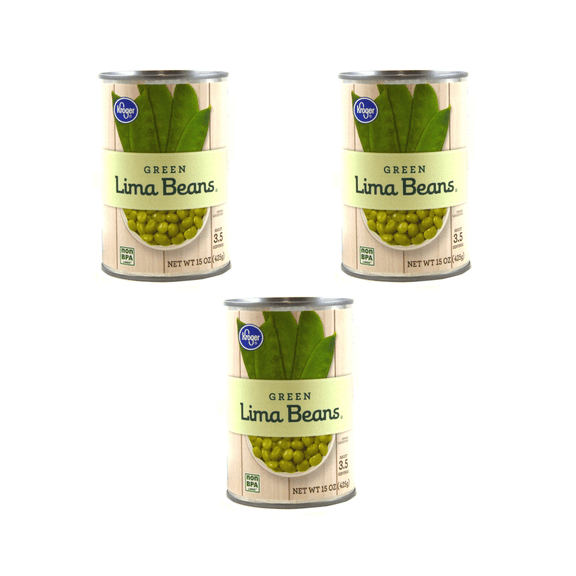 KR Lima Beans Farm Fresh 3-Can 45 oz
