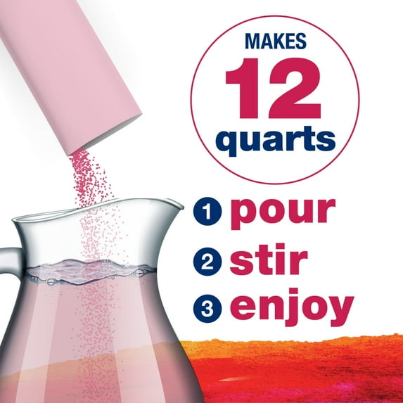 KR Lite Zero Sugar Fruit Punch Instant Drink Mix Packets - 6 packets / 0.36 oz