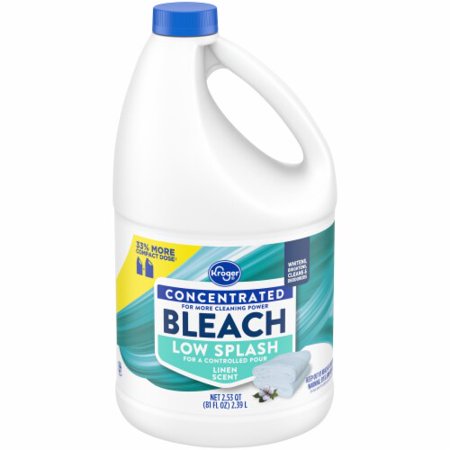 KR Low Splash Linen Scent Concentrated Bleach 81 fl oz - Pack of 2