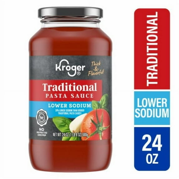 KR Lower Sodium Traditional Pasta Sauce 24 oz.