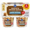 thumbnail image 1 of Pack of 2 - KR Maple & Brown Sugar Less Sugar Instant Oatmeal Cups 4 ct, 1 of 3
