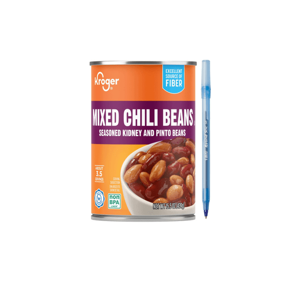 KR Mixed Chili Beans, 46.5 OZ Can