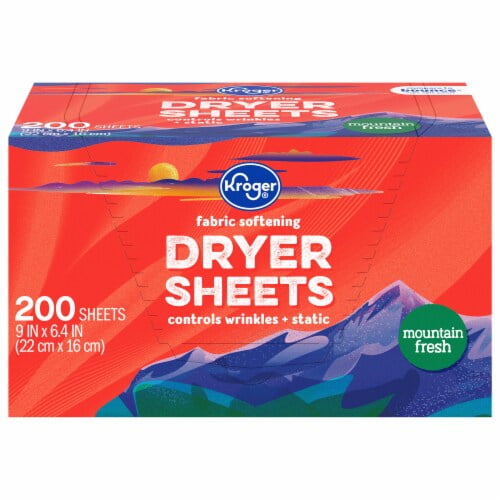 KR Mountain Dryer Sheets 200 ct
