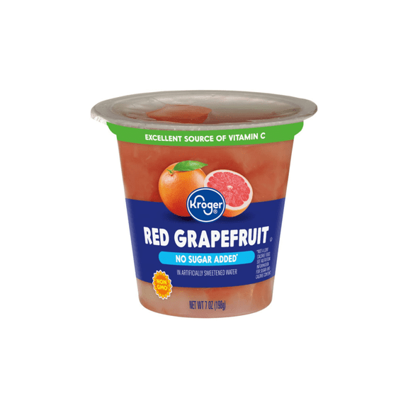 KR No Sugar Added Red Grapefruit Cup 7 oz