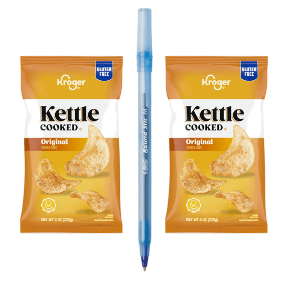 KR Original Kettle Cooked Potato Chips 16 oz 2-PK