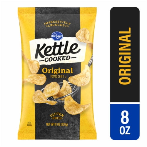 KR Original Kettle Cooked Potato Chips 8 oz