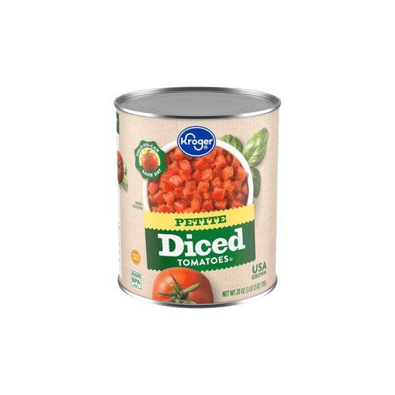 KR Petite Diced Tomatoes 28 oz