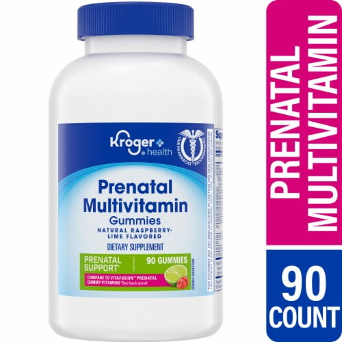 KR Prenatal Multivitamin Gummies Raspberry Lime 90 ct - Pack of 2
