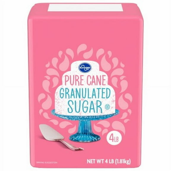 KR Pure Cane Granulated Sugar-4 lb