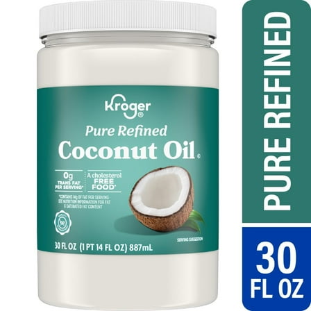 KR Pure Refined Coconut Oil 30 fl oz - Pack of 1