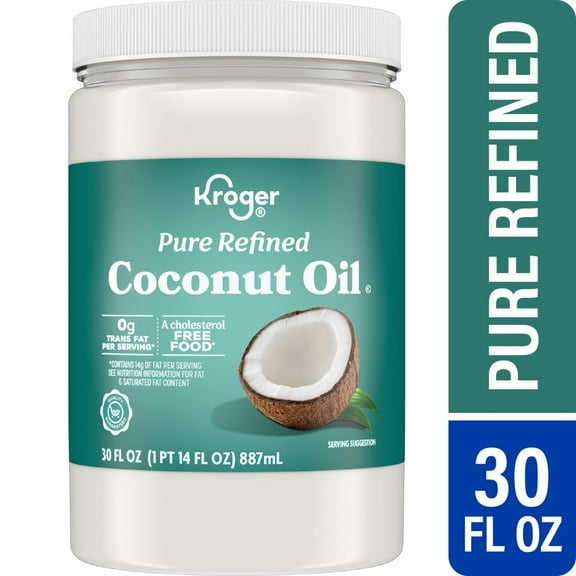 KR Pure Refined Coconut Oil 30 fl oz - Pack of 1