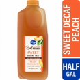 thumbnail image 1 of Pack of 2 - KR Real Brewed Peach Sweet Decaf Tea 64 fl oz, 1 of 4
