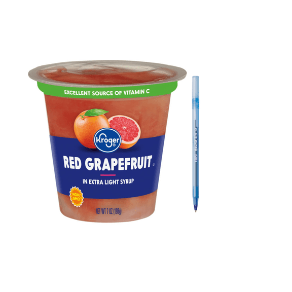 KR Red Grapefruit Cup in Extra Light Syrup 14 OZ 2-PK
