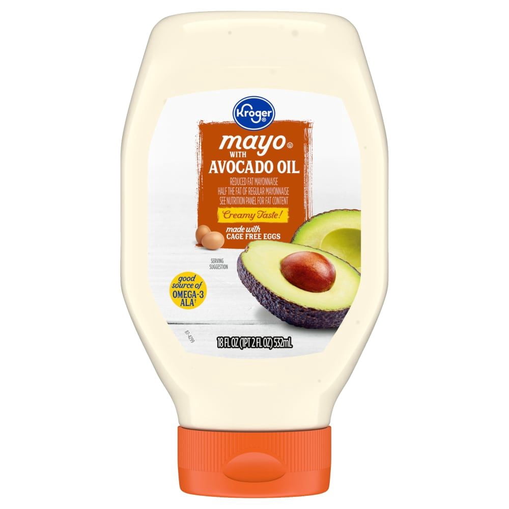 KR Reduced Fat Mayo with Avocado Oil 18 fl oz - Pack of 3