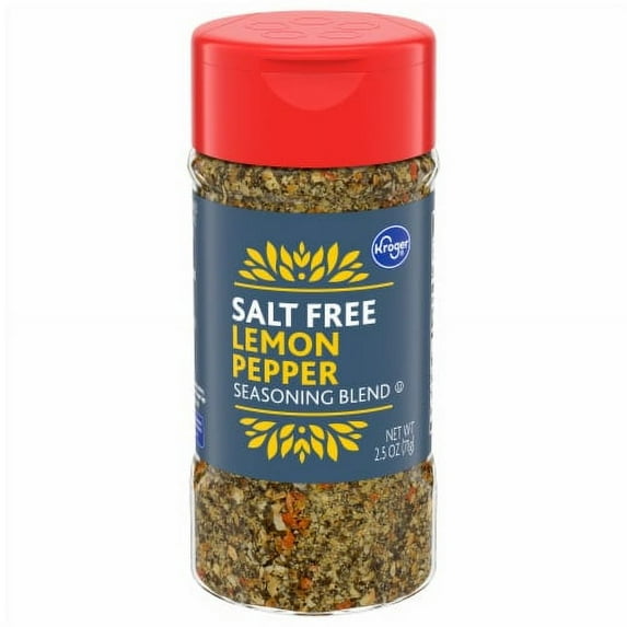 KR Salt Free Lemon Pepper Seasoning 2.5 oz.