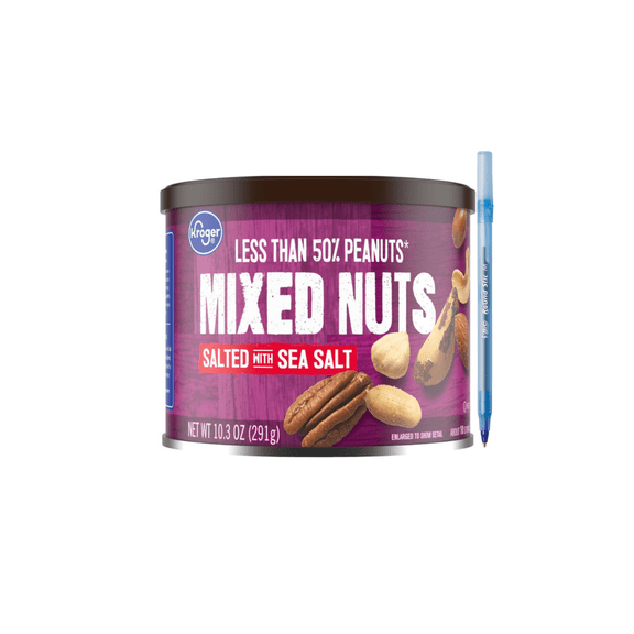 KR Salted with Sea Salt Mixed Nuts 10.3 oz