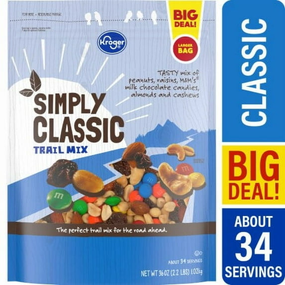 KR Simply Classic Trail Mix BIG DEAL! 36 oz