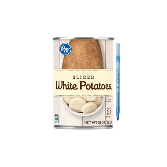 KR Sliced White Potatoes Tender 3-Can 45oz