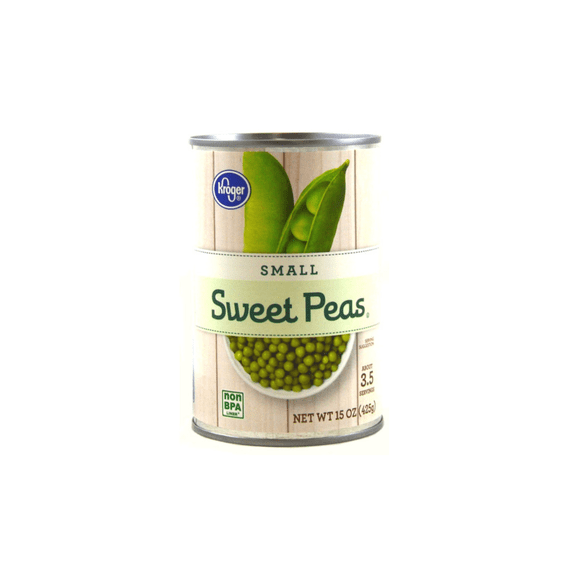 KR Small Sweet Peas - 15 OZ can