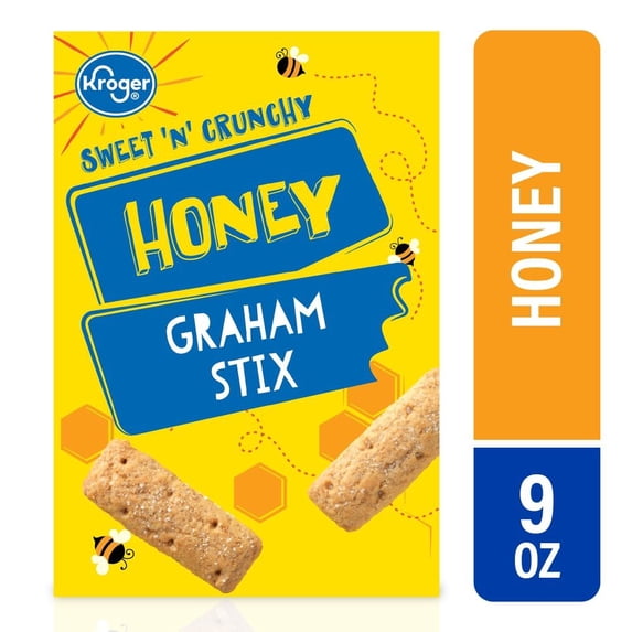 KR Stix Honey Graham Crackers 9 oz - Pack of 3