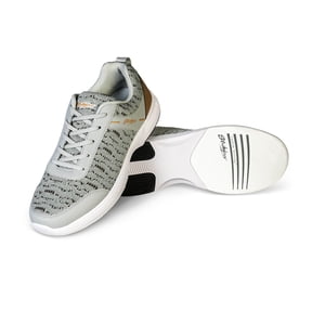 KR Strikeforce Flyer Mesh Lite Grey/Tan Bowling Shoes Men's 9