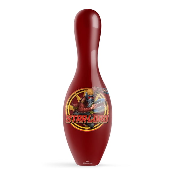 KR Strikeforce Marvel GOG Star Lord Official Size & Weight Bowling Pin