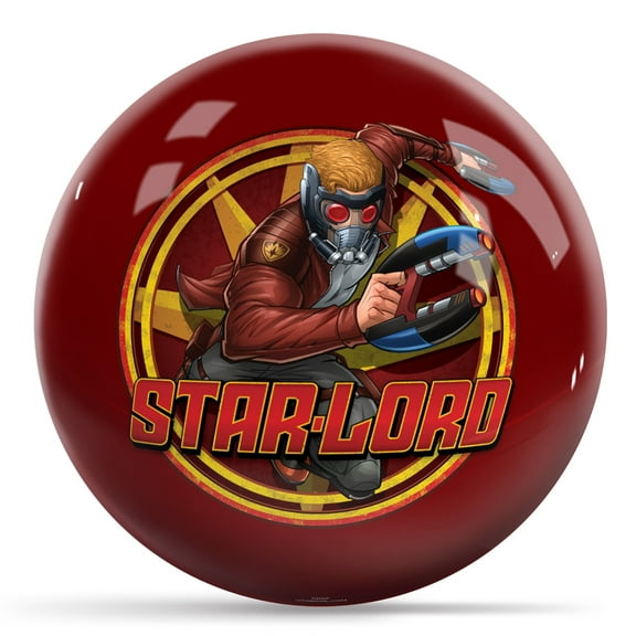KR Strikeforce Marvel GOG Star-Lord Undrilled Bowling Ball
