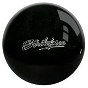 KR Strikeforce Polyester Undrilled Bowling Ball Black Sparkle 11lb