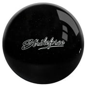 KR Strikeforce Polyester Undrilled Bowling Ball Black Sparkle 15lb