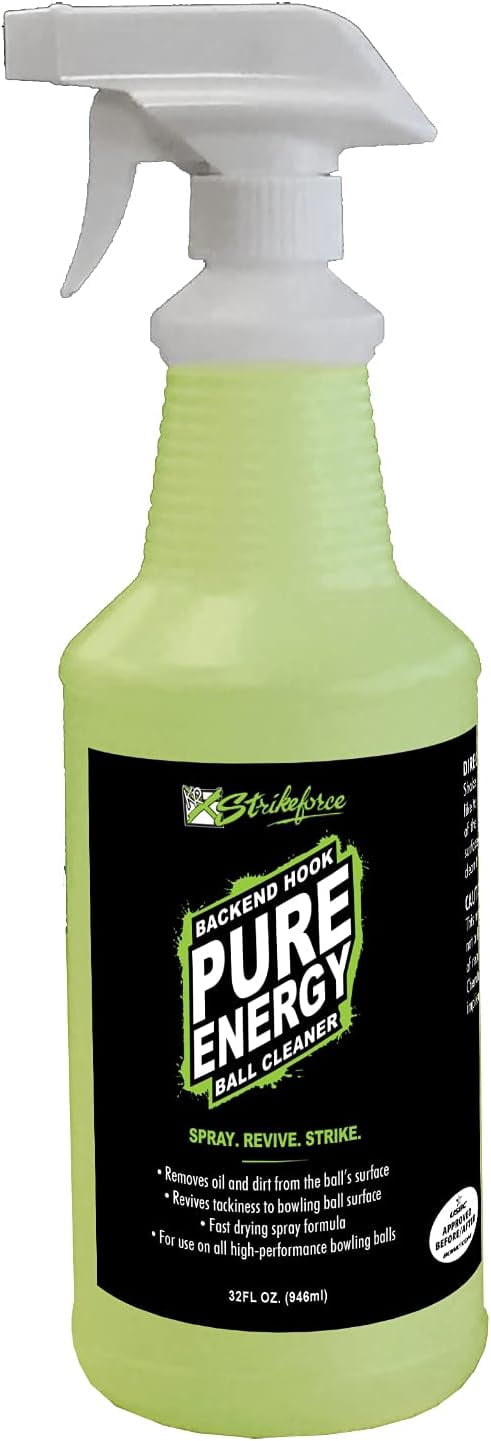 Vise Bowling Ball Cleaner - 32 Oz (Quart) Spray Bottle For Ball ...