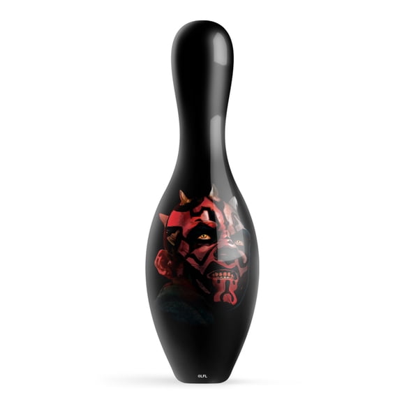 KR Strikeforce Star Wars Darth Maul Logo Official Size & Weight Bowling Pin