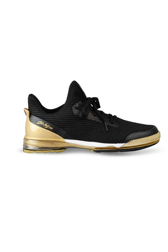 TPC Alpha Black/Gold Bowling Shoe - Right Hand Men Size 11