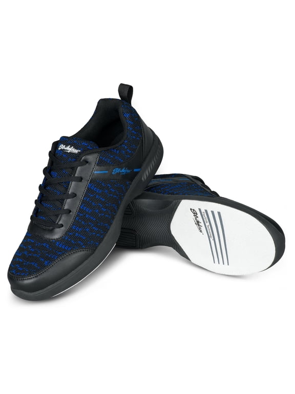 Flyer Lite Mesh Black/Royal Youth Velcro Bowling Shoe