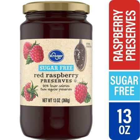 KR Sugar Free Raspberry Preserves 13 oz - Pack of 1