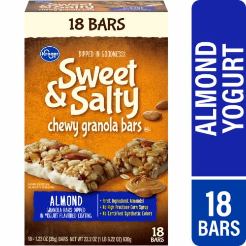 KR Sweet & Salty Almond Granola Bars 18 ct - Pack of 2