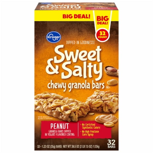 KR Sweet & Salty Peanut Granola Bars 32 ct