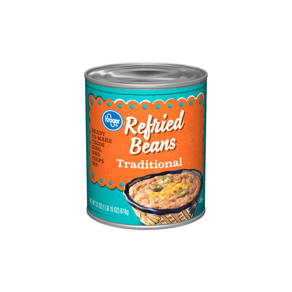 KR Traditional Refried Beans 31 oz