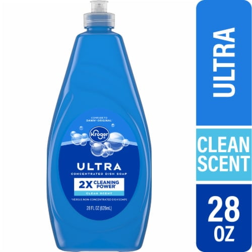 KR Ultra Concentrated Antibacterial Liquid Dish Soap Clean Scent