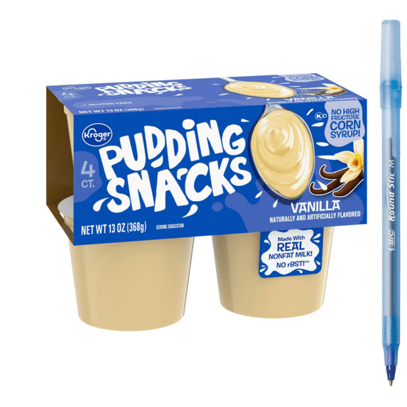 KR Vanilla Pudding Snacks 13 OZ
