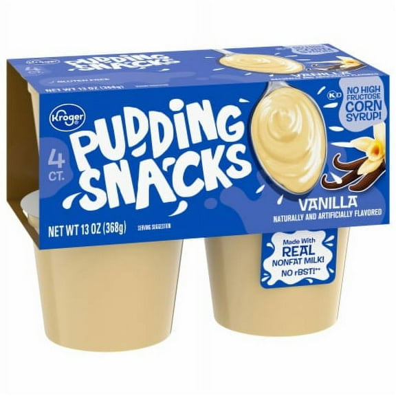 KR Vanilla Pudding Snacks 4 ct / 3.25 oz.