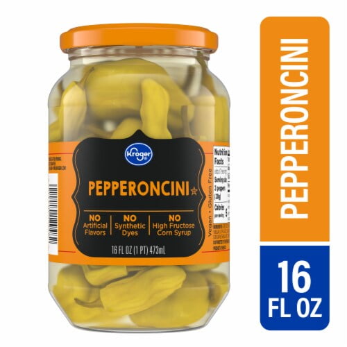 KR Whole Pepperoncini Peppers 16 fl oz - Walmart.com