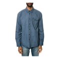 thumbnail image 1 of KR3W Mens The New Breed LS Button Up Shirt, Blue, Large, 1 of 2
