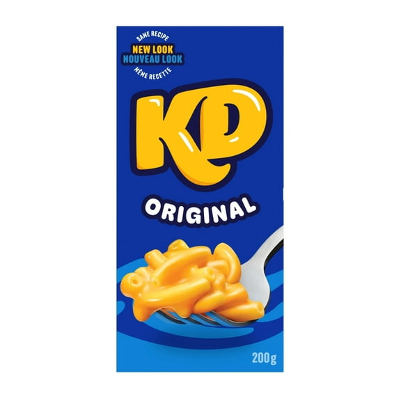 KD Kraft Dinner Original Macaroni and Cheese Dinner, 200g/7.05 oz